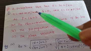 EMTL UNIT 5 TRANSMISSION LINES PROBLEMS R15 JNTUA
