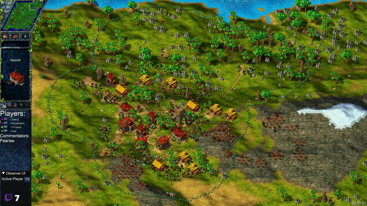 Settlers 3 SU 2v2 Random Tournament 2023: Team 5 vs Team 20