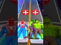 Heal Run Hulk Vs Spider-man Funny Epic Challenge! #gta