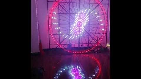 16X32 Circle Pixel Led IC Controller