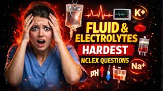 Top 50 Most Difficult Nclex Questions on fluid and electrolytes #2026   #education #study #explore