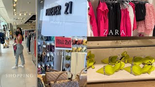 Fui a Forever 21 , ZARA , haul , shopping rebajas 😍🛍 !! Todo estaba al 2x1 😱😍