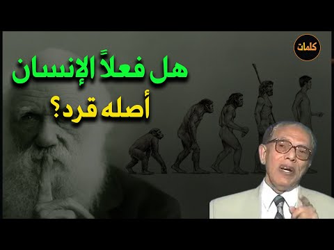 هل فعلا الإنسان كان أصله قرد د مصطفى محمود