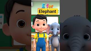 E for Elephant 🐘 #alphabetsong #abcforkids #kidseducation #kidslearning #abclearning #kidscartoon