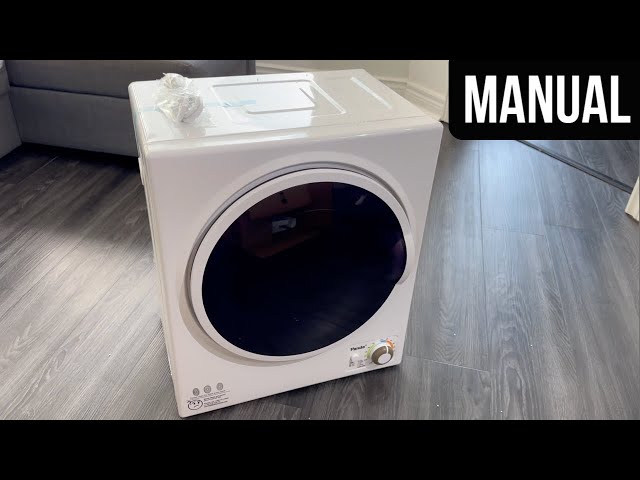 Panda 110V 850W Electric Compact Portable Clothes Laundry Dryer with  Stainless Steel Tub Apartment Size 1.5 cu.ft