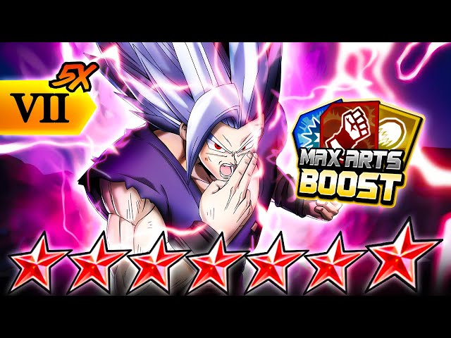 Dragon Ball Legends) 5x ZENKAI BUFFED 14 STAR MAX ARTS BOOSTED RED