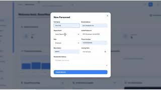 HRMS Admin Dashboard Overview | Personnel, Payroll & Workforce Management Demo