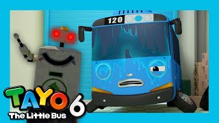 Alone In The Garage | Tayo S6 Short Episode | Kids Cartoon | Tayo The Little Bus