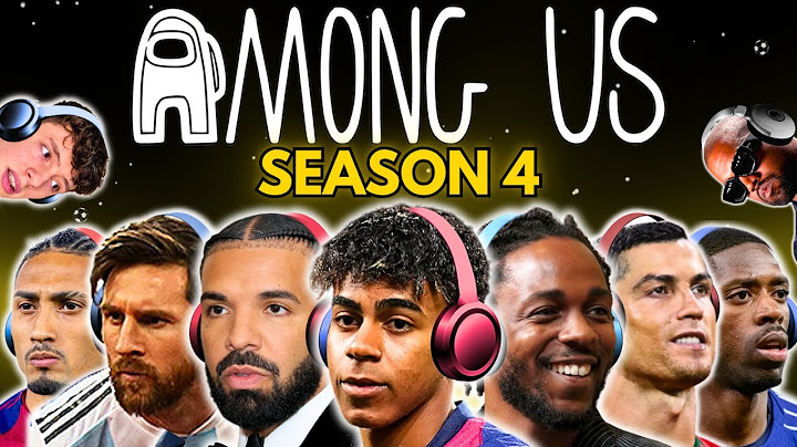 Messi & Ronaldo play AMONG US! (FULL SEASON 4)
