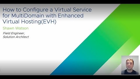 How to Configure a Virtual Service for MultiDomain Names with Enhanced Virtual Hosting