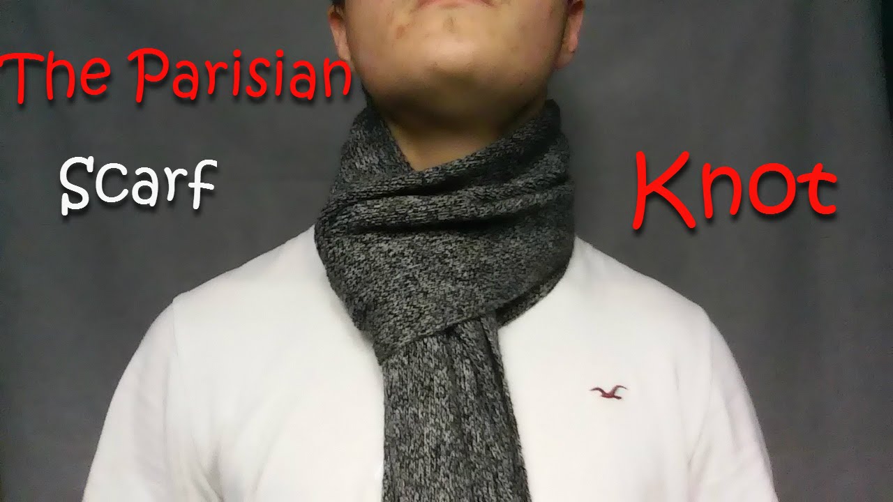 How to Tie a Scarf: Double Wrap French Knot