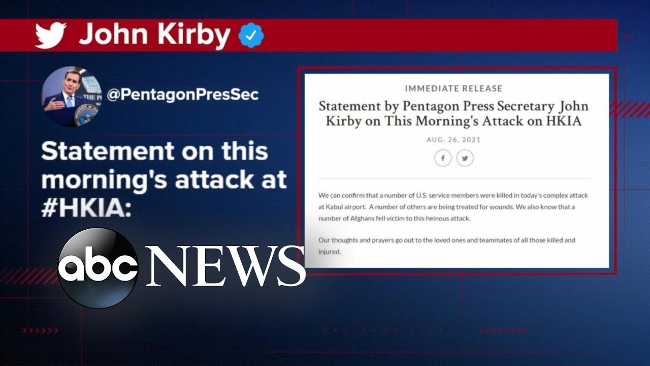 'A number of US service members' killed at Kabul airport: Pentagon