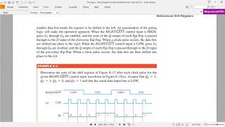 bidirectional shift register