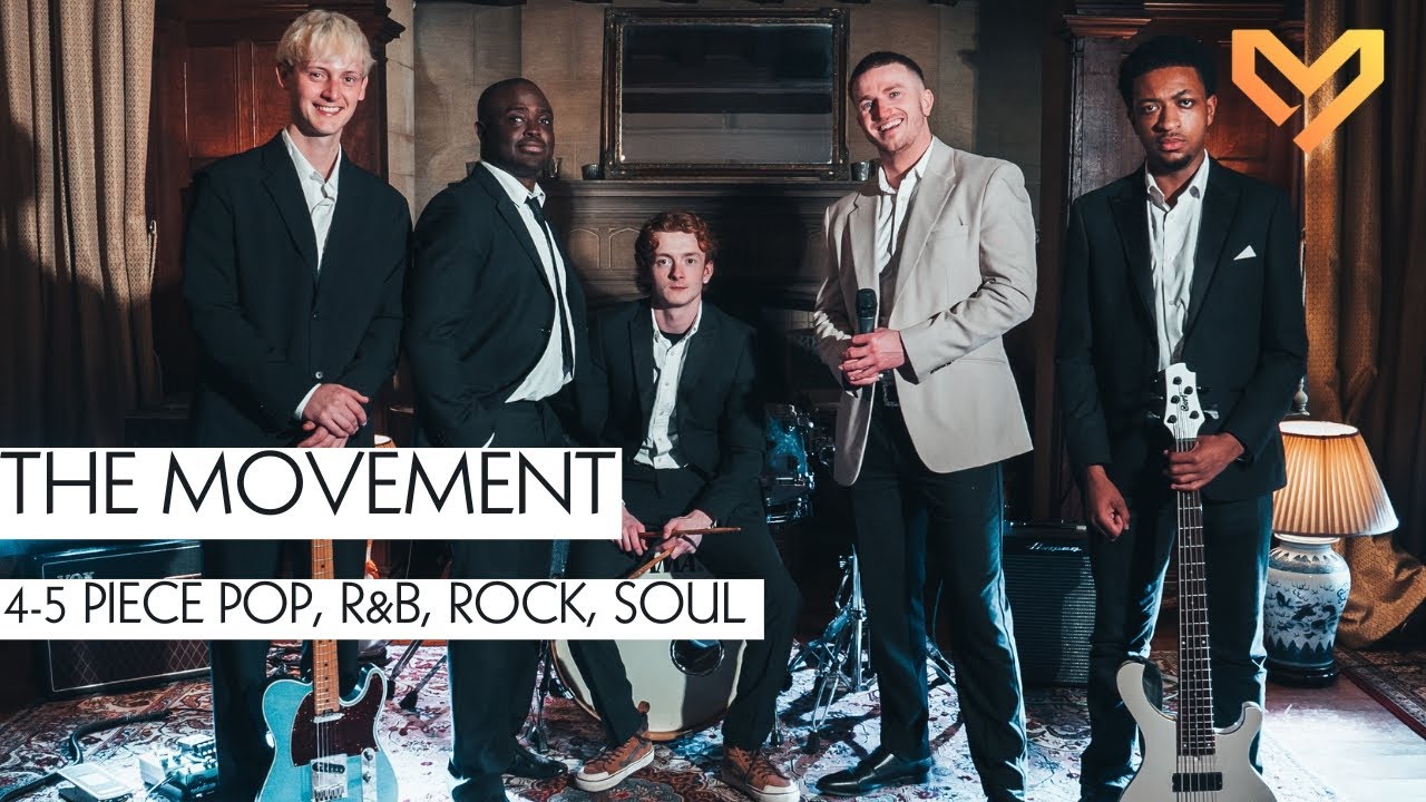 The Movement - 4-5 Piece Pop, Rock, R&B, Soul Band (Weddings, Corporate Events, Festivals)