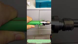 Fast Plastic Pipe Threading Technique That Saves Time