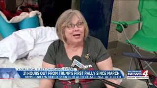 Famous One More Sleep Till 2020 Trump Rally in Tulsa - Peyton Yager KFOR Profile