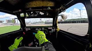 260617 Thursday Thunder Round 5&amp;6, Masters Qualifying Crash @ Atlanta Motor Speedway