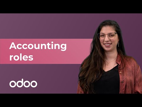 Accounting roles | Odoo Accounting