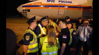 MUP saopštava da je ruski avion Ilјušin MČS-a Ruske Federacije sleteo večeras na Aerodrom u Nišu