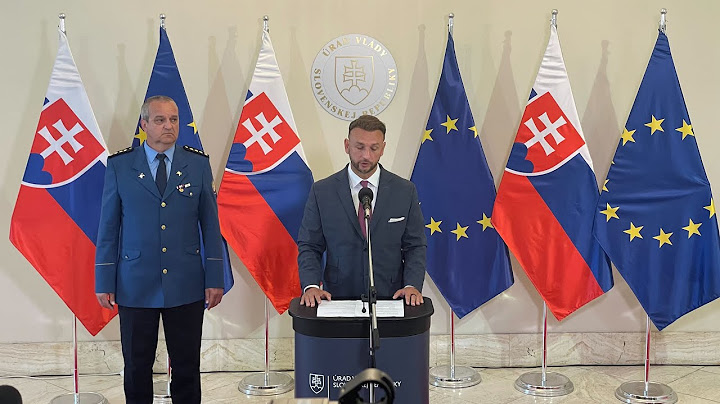 LIVE🔴 Minister Šutaj Eštok informuje po rokovaní vlády
