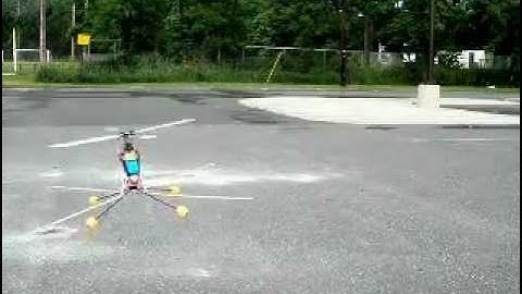 BLADE 450 NOSE IN HOVER 2nd VIDEO