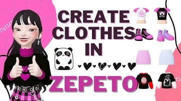 [FULL TUTORIAL] How to Create clothes in Zepeto using Mobile Phone Pt.1