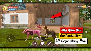 Customize your Den with Legendary item | Wildcraft: Animal Sim Online 3D screenshot 2