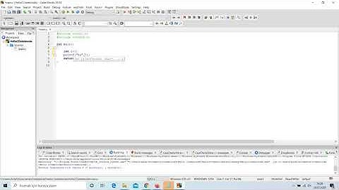 Codeblocks C Kurulum Compiler IDE