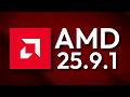AMD 25.9.1 | Novedades, Errores de Actualización y Mejoras