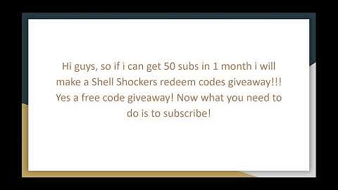 Shell Shockers redeem codes giveaway!