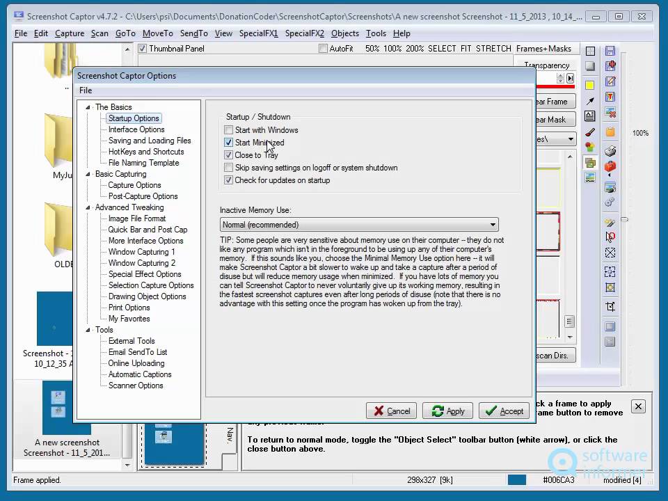 Screenshot Captor quick demo - YouTube