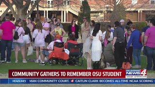 Stillwater community gathers to remember OSU student