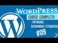 WORDPRESS - Entradas (Categorías y Etiquetas) - Curso de WordPress #09