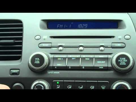 2006 Honda civic radio enter code #6