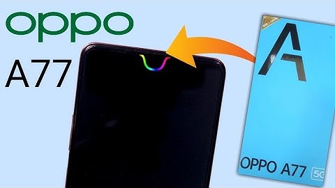 OPPO A77 Enable LED Notification Light || OPPO A77 Hidden Feature
