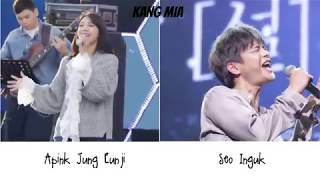 Jung Eunji Seo Inguk All for you Collaboration 2019