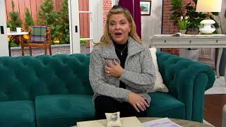 Connemara Marble Sterling Silver Celtic Tara Brooch on QVC