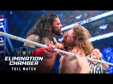 FULL MATCH — Roman Reigns vs. Sami Zayn — Undisputed WWE Universal Title: Elimination Chamber 2023