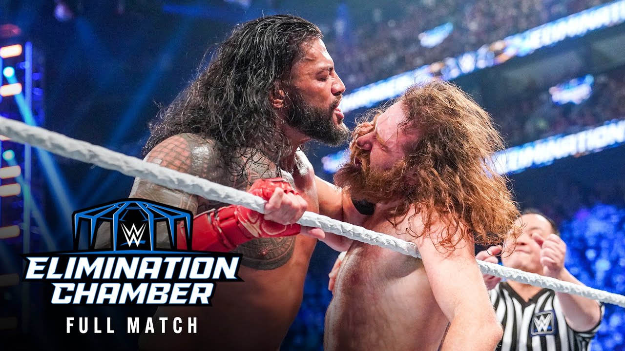 ⁣FULL MATCH — Roman Reigns vs. Sami Zayn — Undisputed WWE Universal Title: Elimination Chamber 2023