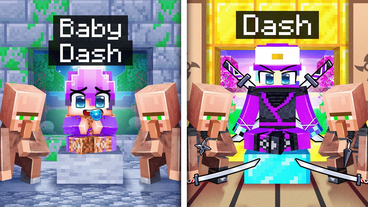 POOR vs RICH Ninja King Battle in Minecraft...