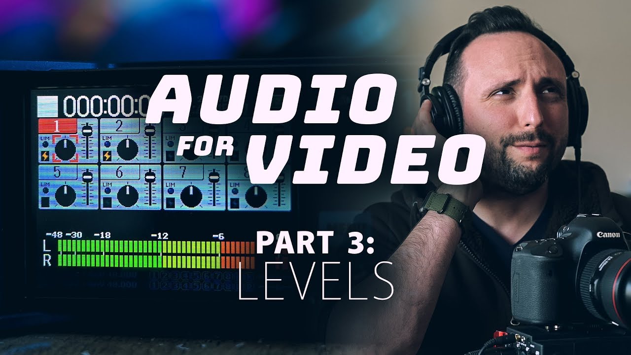 How to Set Audio Levels | Audio for Video, Part 3