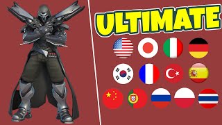 Overwatch 2 - REAPER'S Ultimate in ALL Languages!