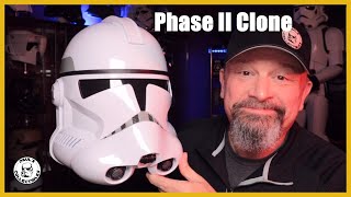 Star Wars Black Series Phase II Clone Trooper Helmet Review Star Wars Black Series Phase II Clone Trooper Helmet Review