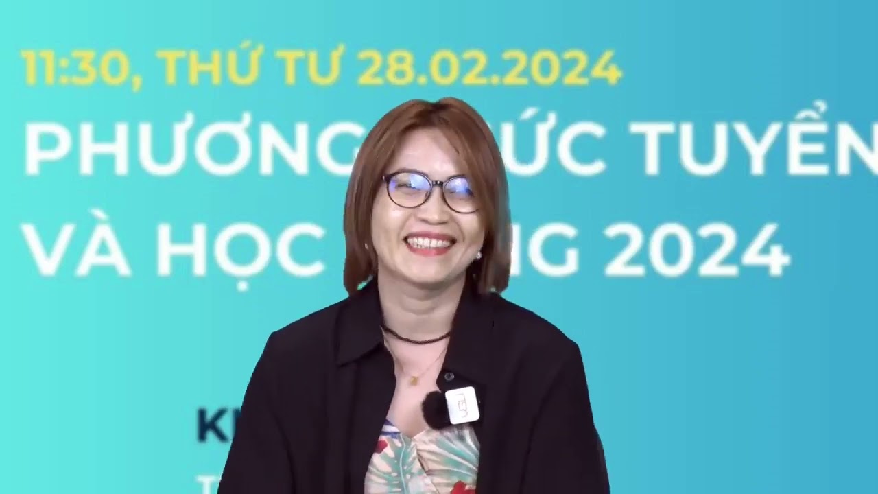 2024 TVTS #2 TÌM HIỂU PHƯƠNG THỨC TUYỂN SINH VÀ HỌC BỔNG 2024 - youtube