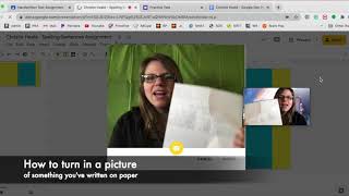 How to turn in work in Google Classroom