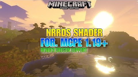🔥NRRDS SHADER FOR MCPE | Shader Mcpe 1.19+ | NO LAG SHADER For MCPE✅