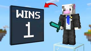 I Tried Bedwars Until I Won a Game..