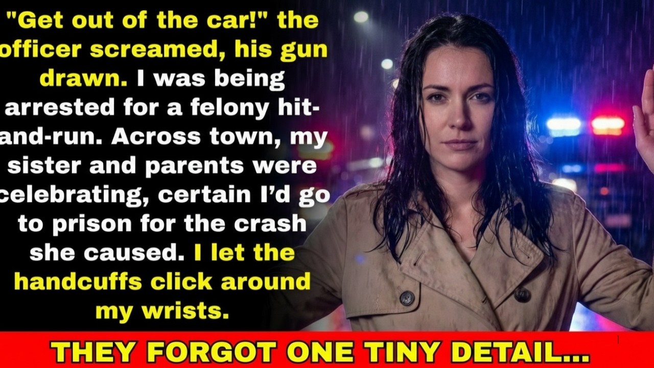 I Was Handcuffed at Gunpoint for a Felony Hit-and-Run—My Sister Used My ID to Hide Her Crime and...