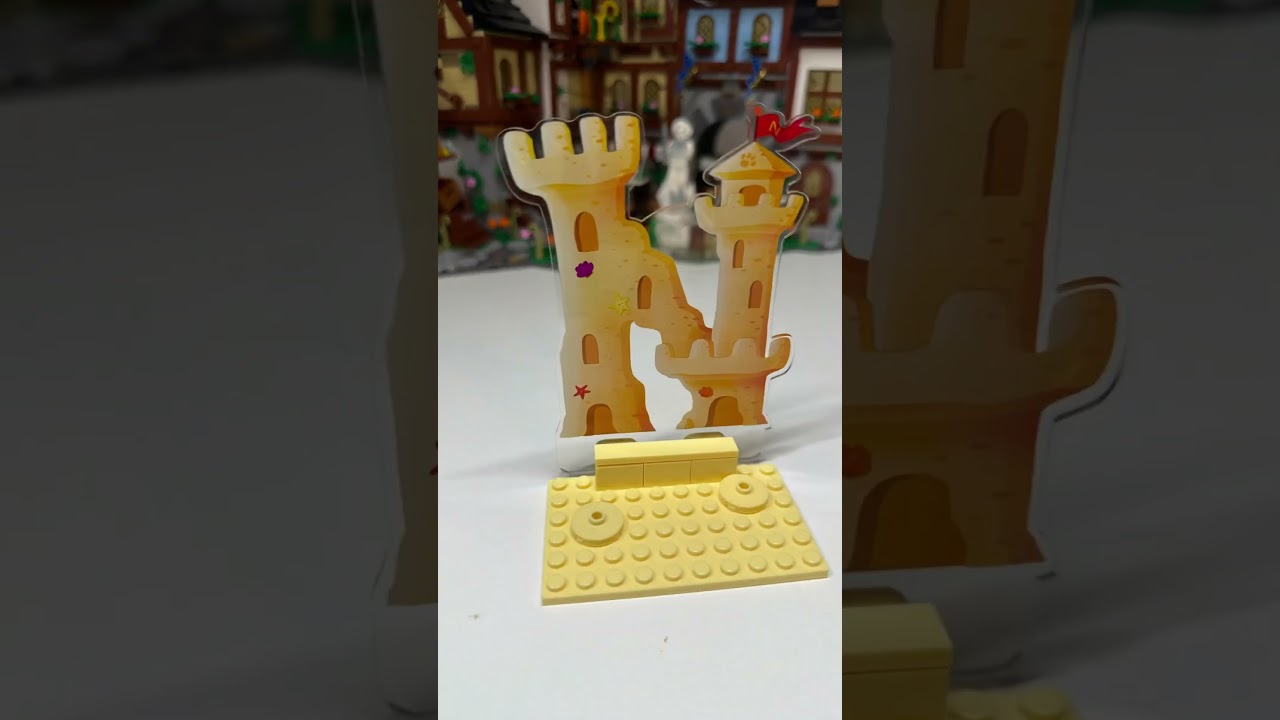 Satisfying Stop Motion: Pantasy Snoopy Letter Build 🐾 #brickbuilding #youtubeshorts