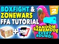 How To Make a BOXFIGHT and ZONEWARS FFA with RANDOM GAMEMODES!